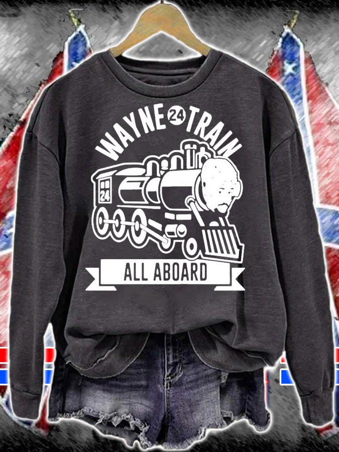 Wayne 24 Train all aboard shirt