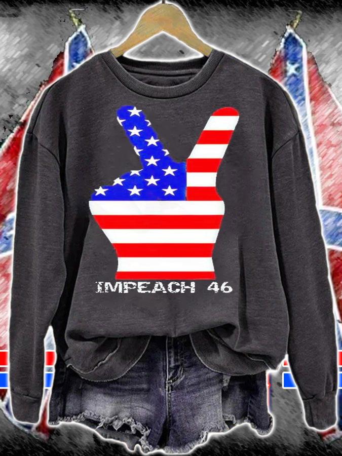 Impeach 46 Trump 2024 T-shirt