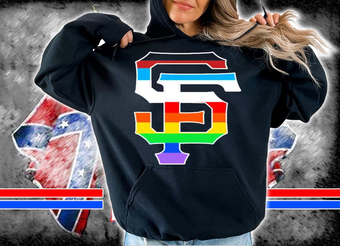 San Francisco Giants Pride logo shirt hoodie
