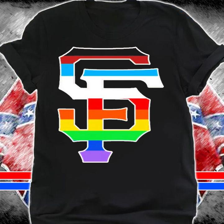 San Francisco Giants Pride logo shirt shirt