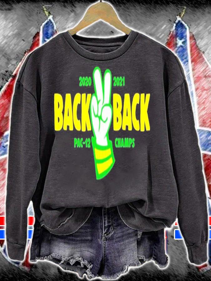 Back back pac 12 champs shirt