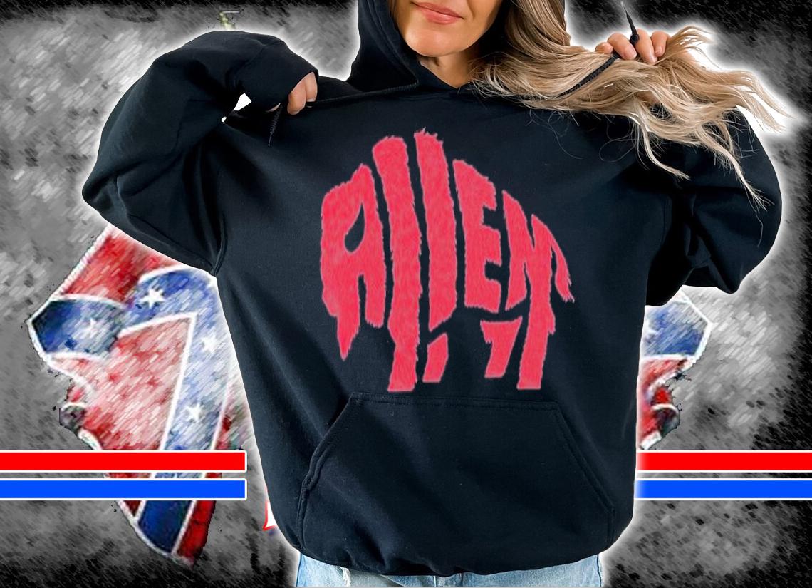 Allen is Buffalo shirt, hoodie sweatshirt and tank top hoodie