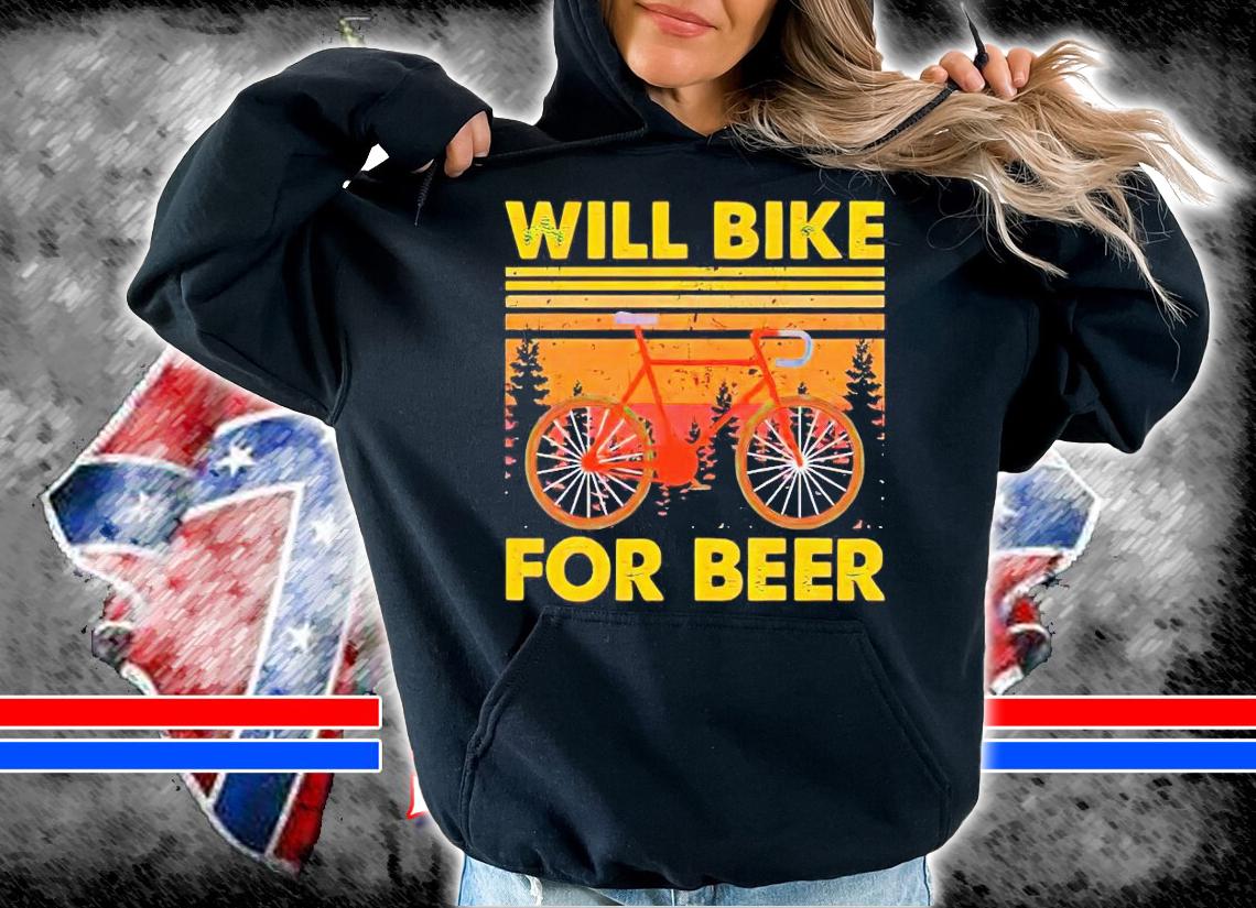 Bicycle Will bike for beer shirt