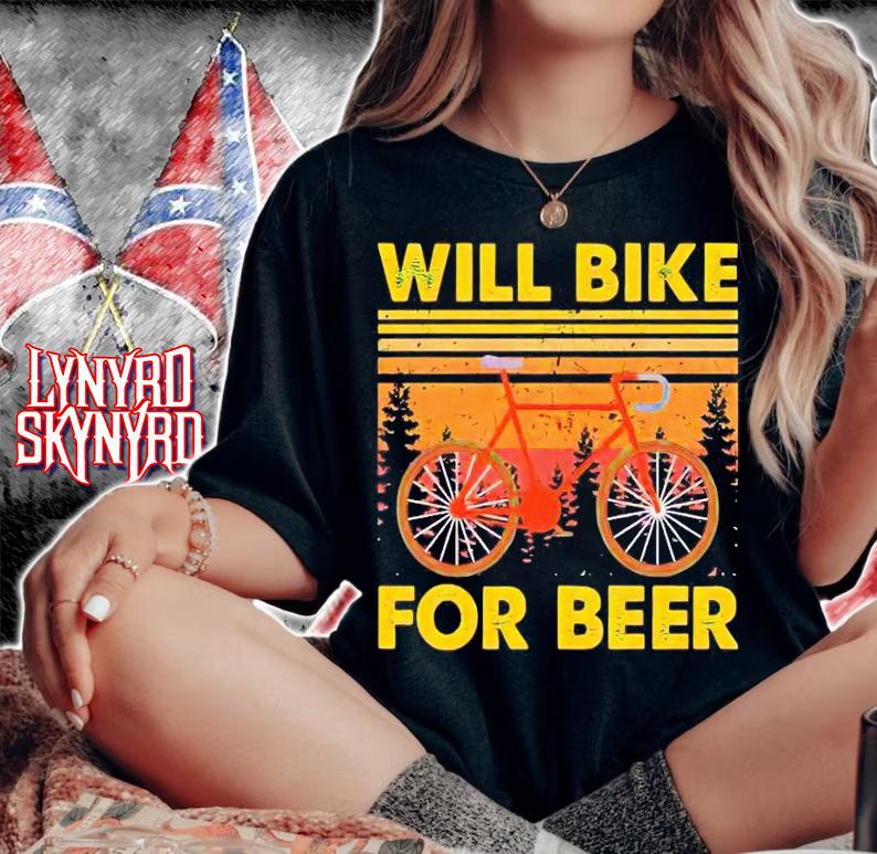 Bicycle Will bike for beer shirt