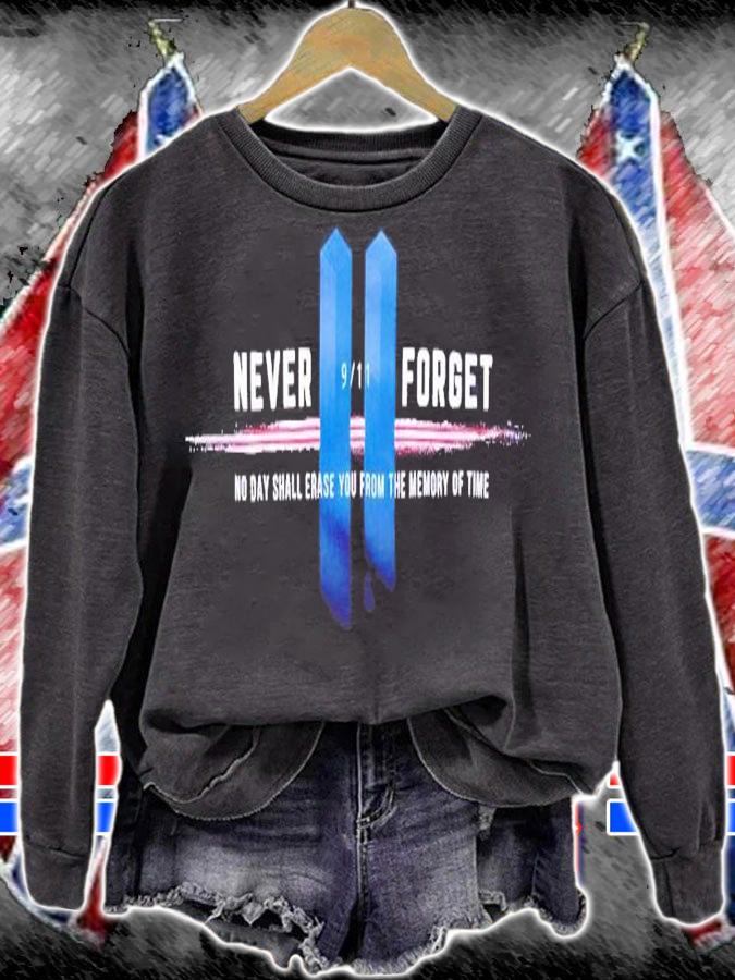Never forget no day shall erase you from the memory of time shirt