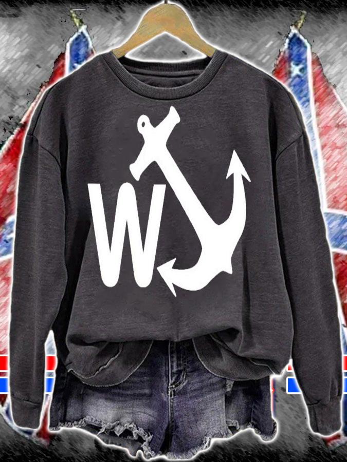 W Anchor shirt, hoodie, sweater and v-neck t-shirt sweatshirt