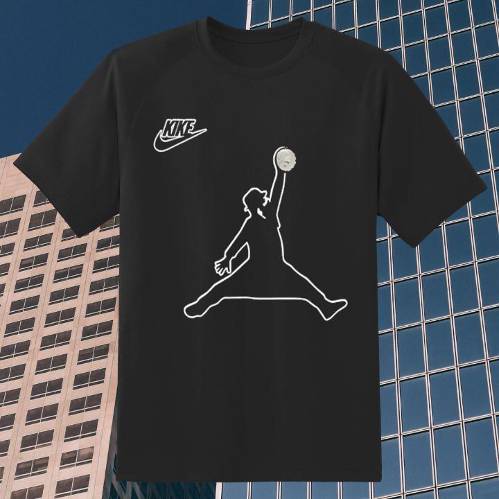 Shop Nike Kike Funny Air Jordan Jumpman Shirt - Limited Edition!