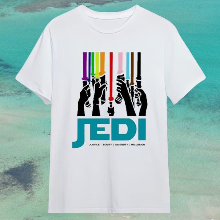 Star Wars Jedi Justice Equity Diversity Inclusion T-Shirt