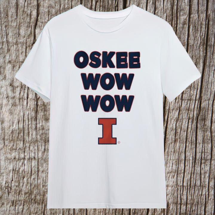 University Of Illinois Fighting Illini Song Oskee Wow-Wow T-Shirt
