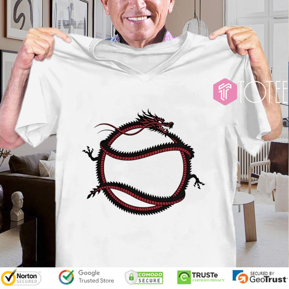 Funny Dragon x Softball T-Shirt