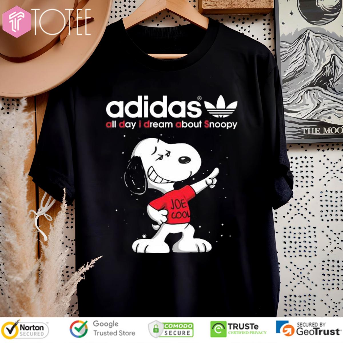 Adidas All Day I Dream About Snoopy Joe Cool T-Shirt