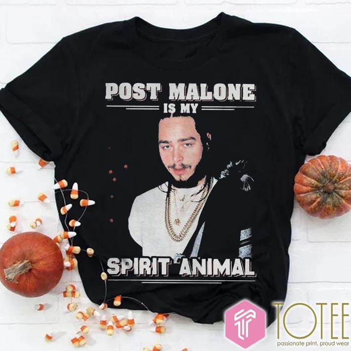 Post Malone Is My Spirit Animal T-shirt