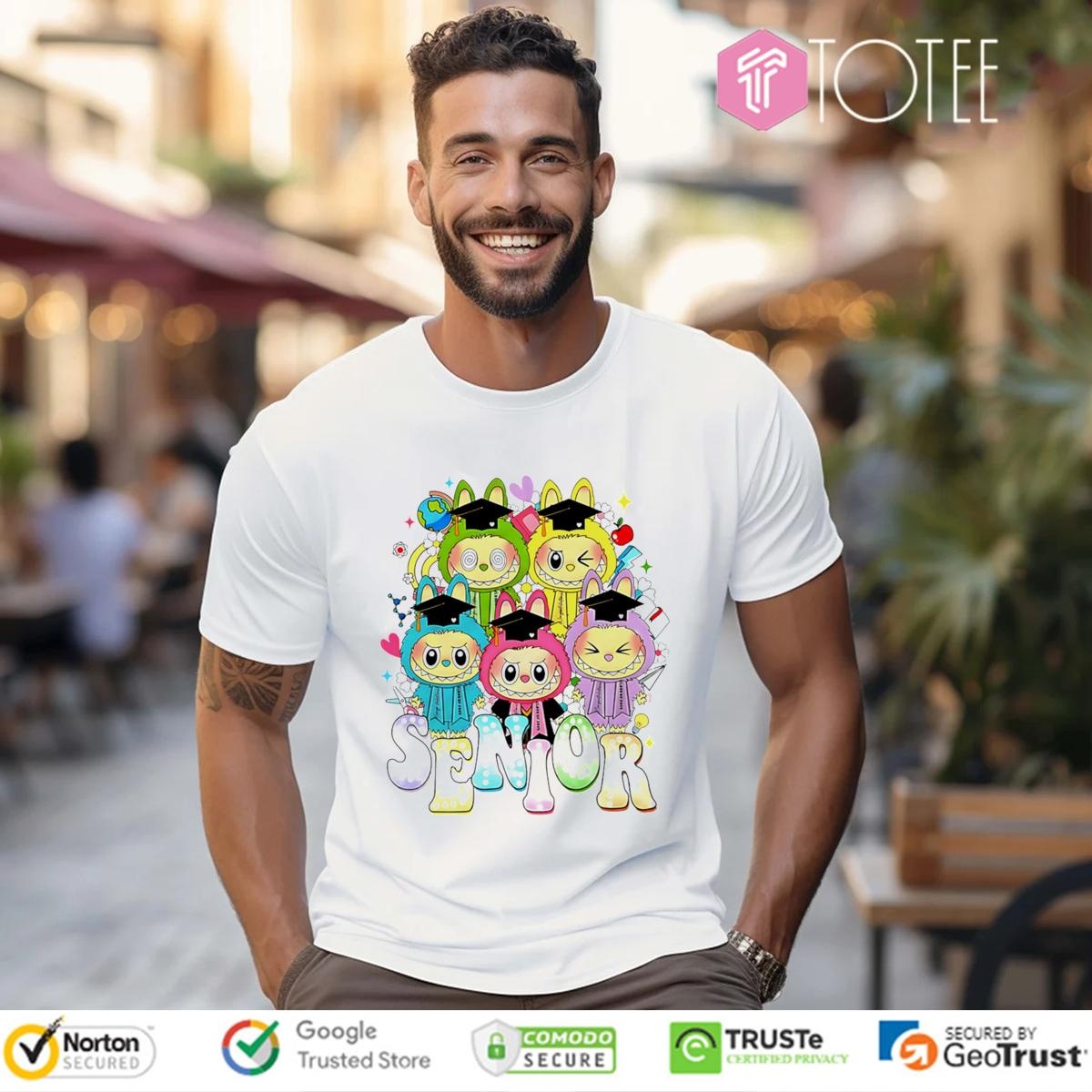 Graduation Senior Labubu The Monsters T-shirt