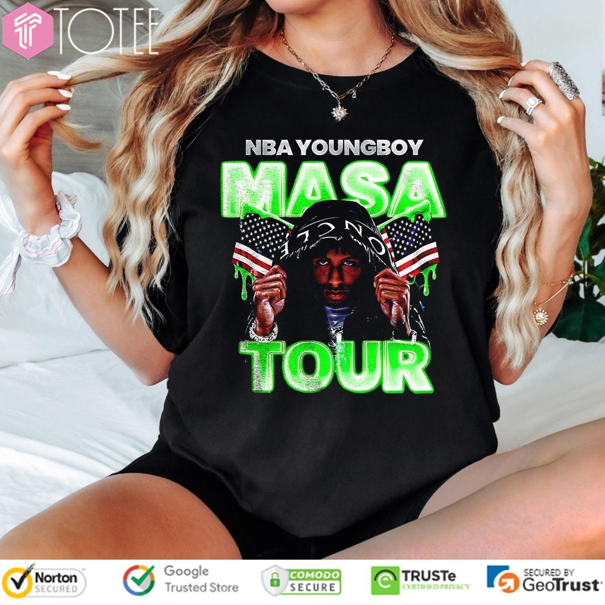 Nba Youngboy Masa Tour 2025 T-shirt