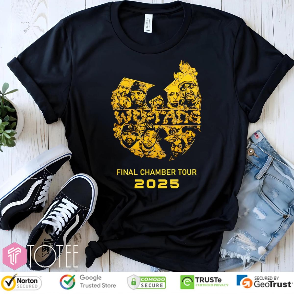 Final Chamber Tour 2025 Wu-Tang Clan Logo T-shirt