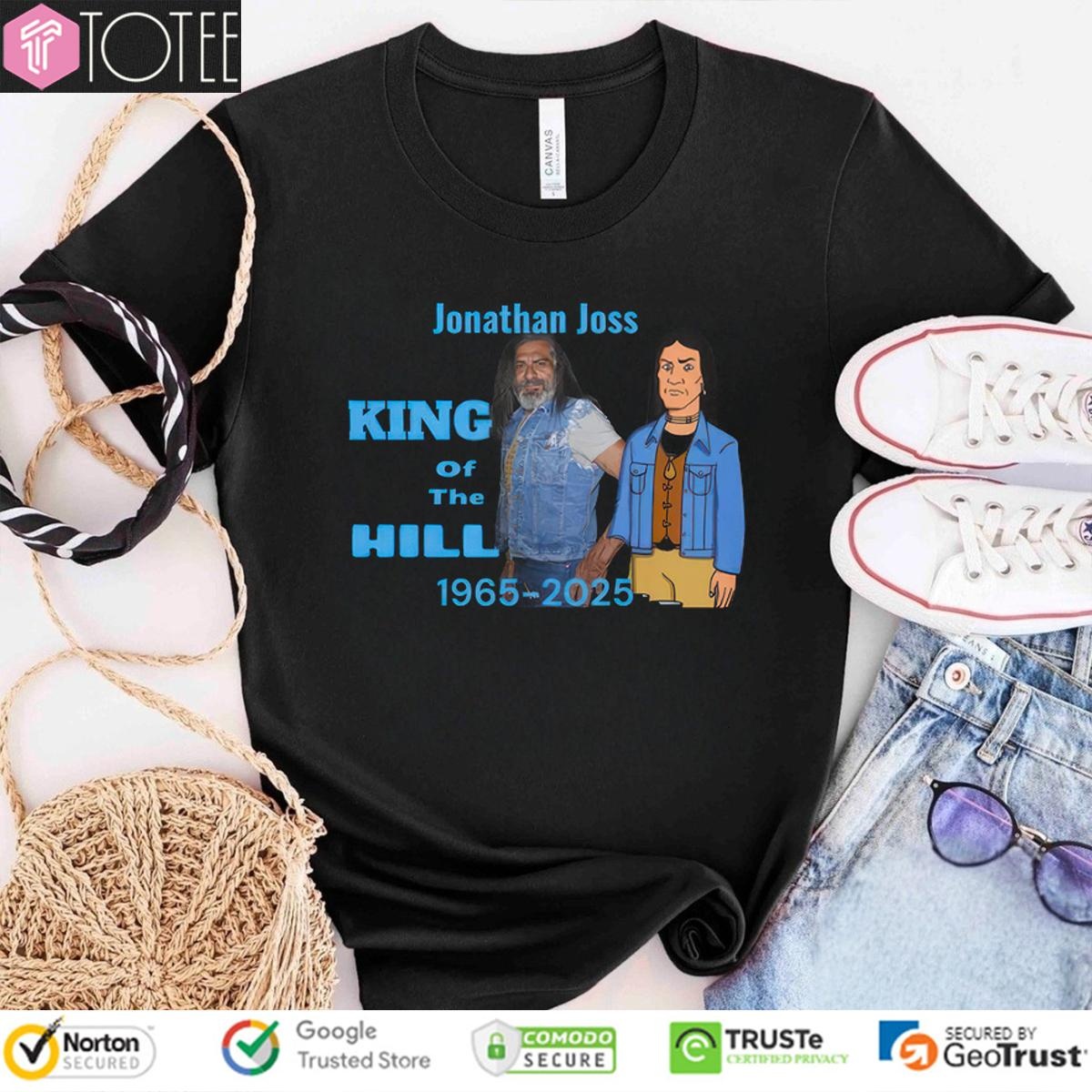 Kill Of The Hill Rip Jonathan Joss 1965-2025 T-shirt