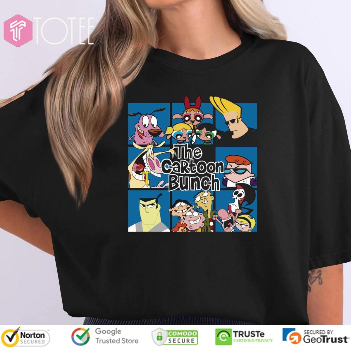 The Cartoon Bunch Tv Shows Characters T-shirt