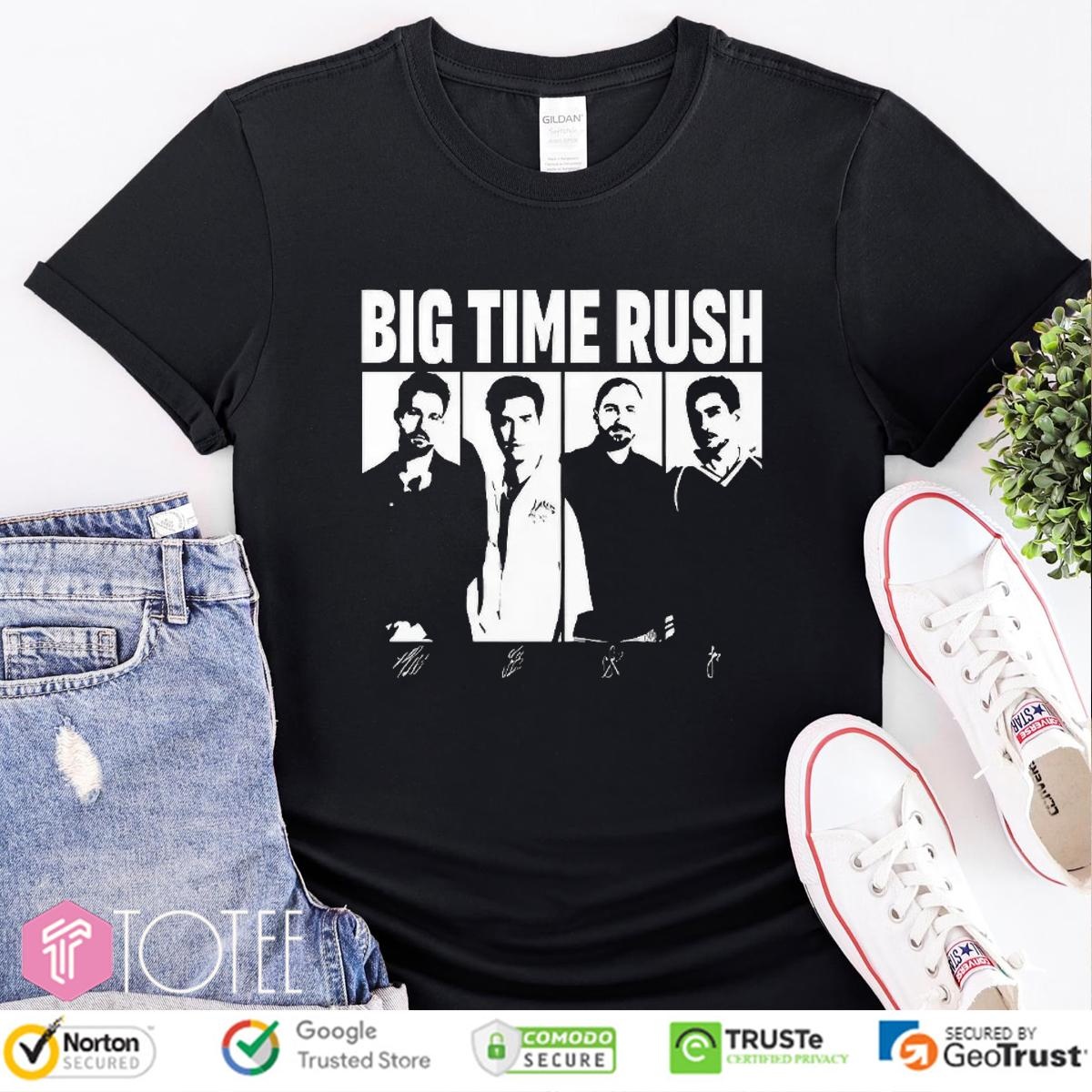 Big Time Rush Tour 2025 Signatures T-shirt