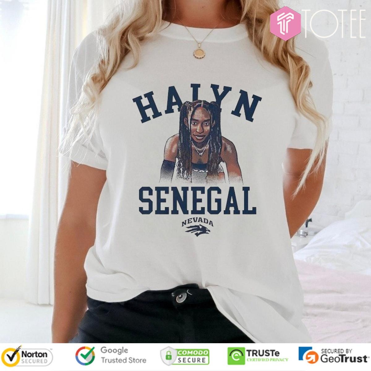 Halyn Senegal Nevada Wolf Pack T-shirt