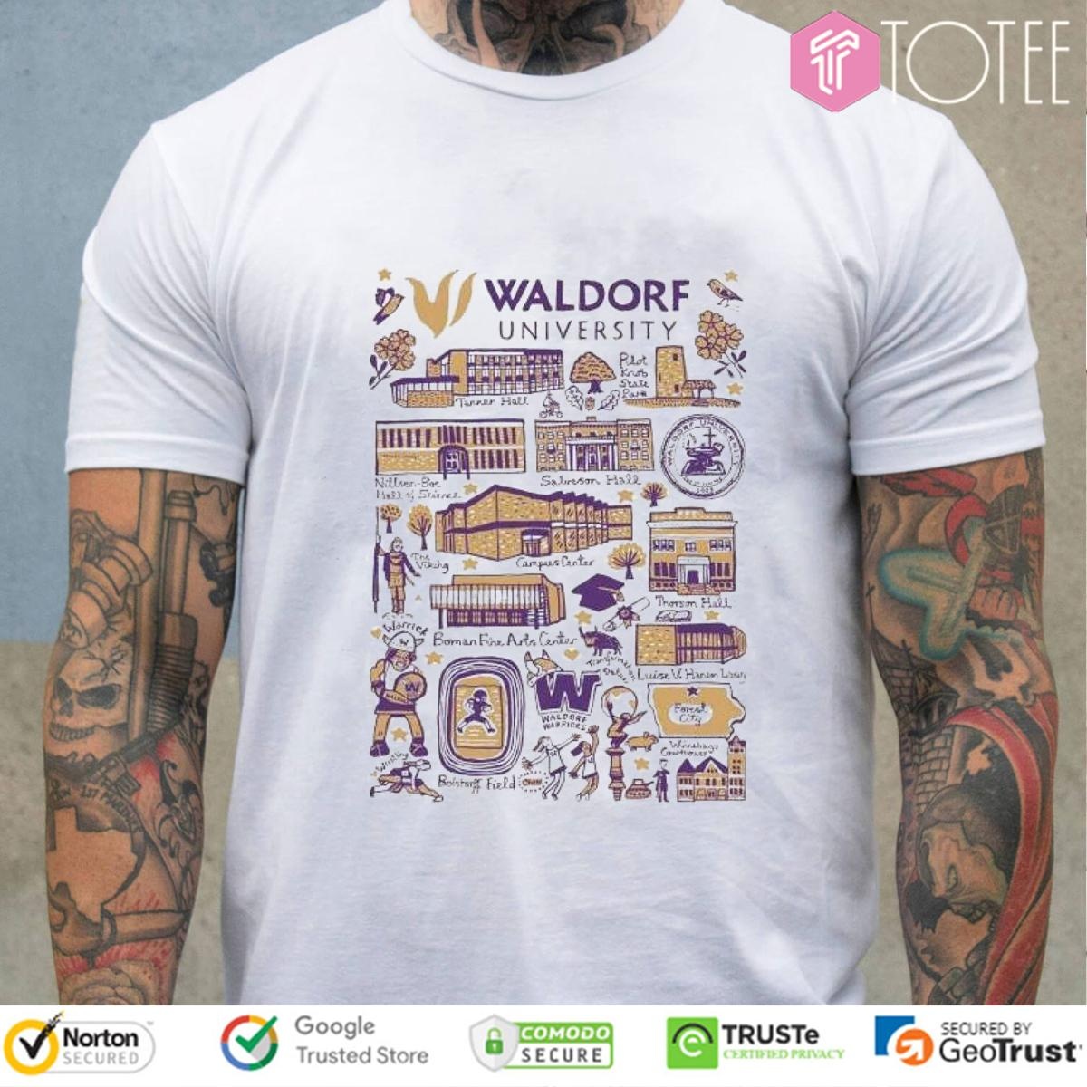 Waldorf University Art Illustration T-shirt