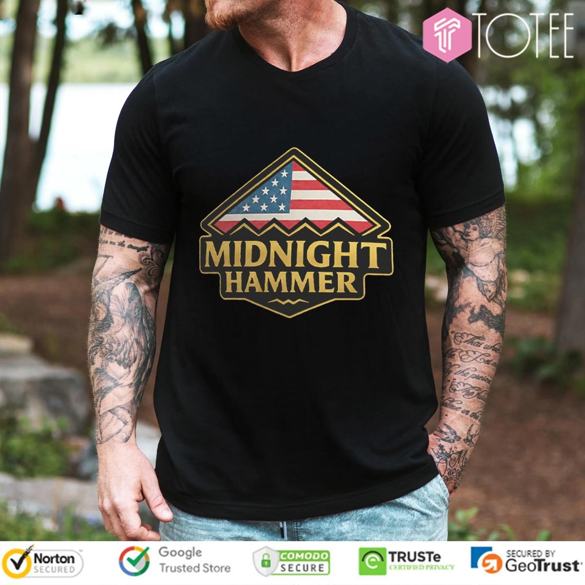 Operation Midnight Hammer B-2 Stealth Jet Military T-shirt