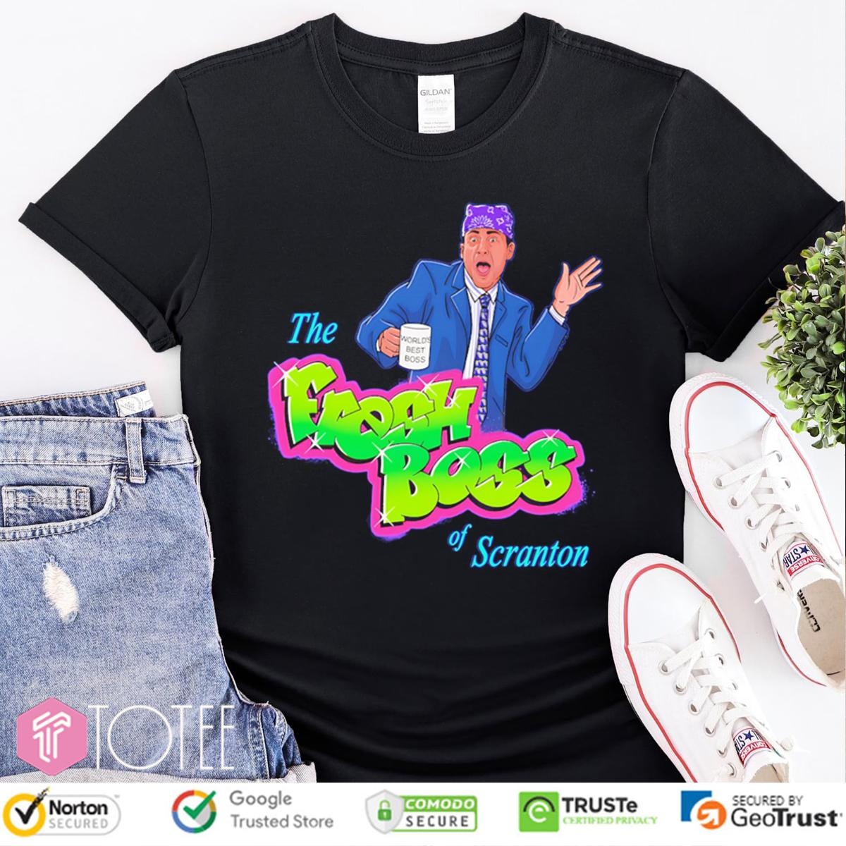 The Fresh Boss Of Scranton Prison Mike The Fresh Prince Of Bel-Air T-shirt