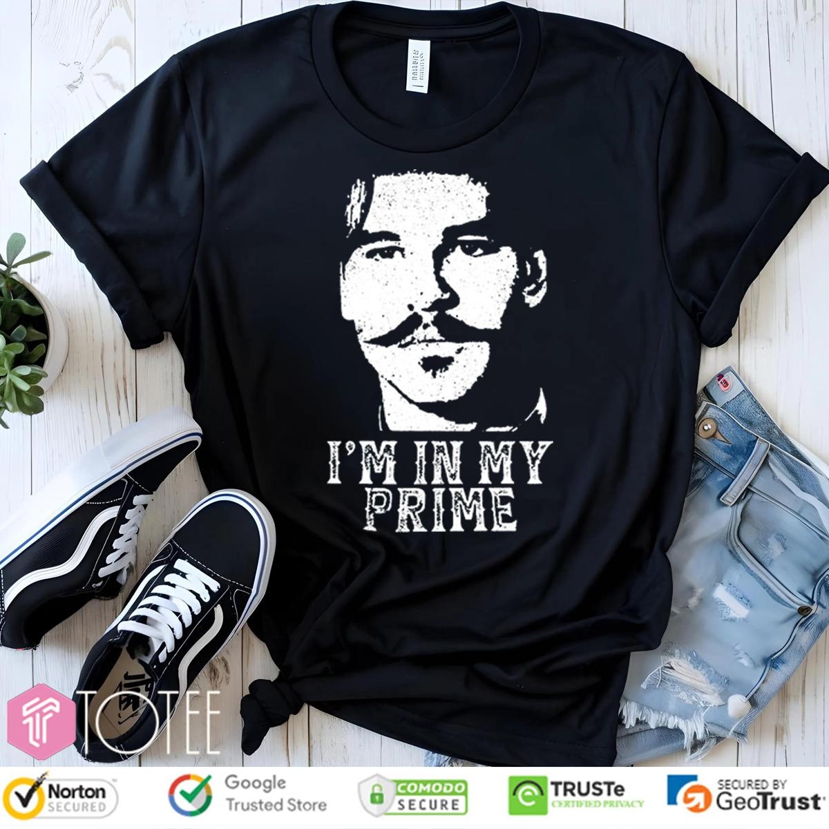 Tombstone Doc Holiday Not Me Im In My Prime T-shirt