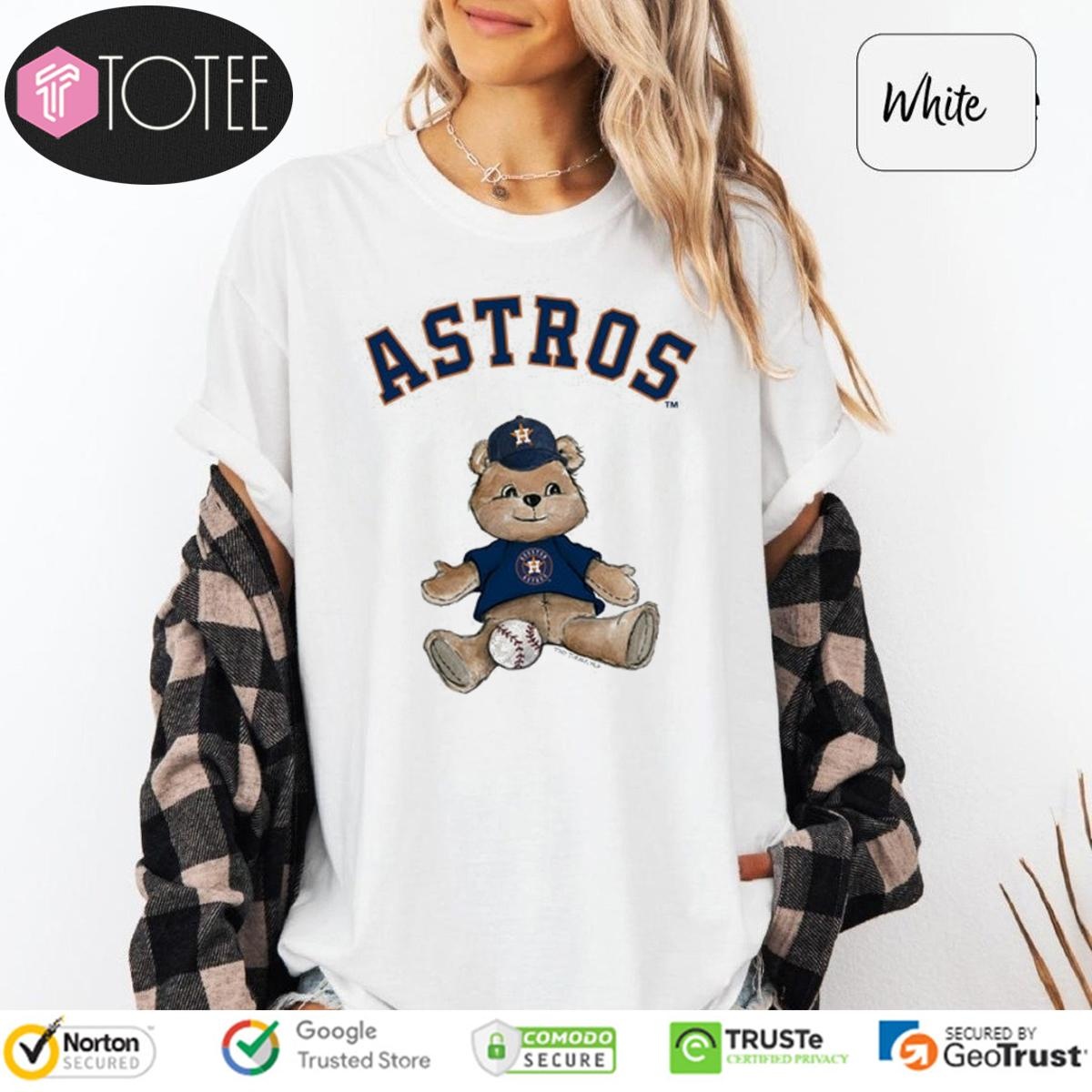 Houston Astros Tiny Turnip Teddy Bear T-shirt